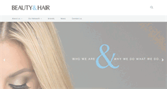 Desktop Screenshot of beautyandhair.com